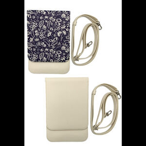 Caseable 2-pack Crossbody Phone Bags Protection Blue/Ivory